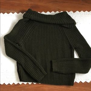 Olive green sweater
